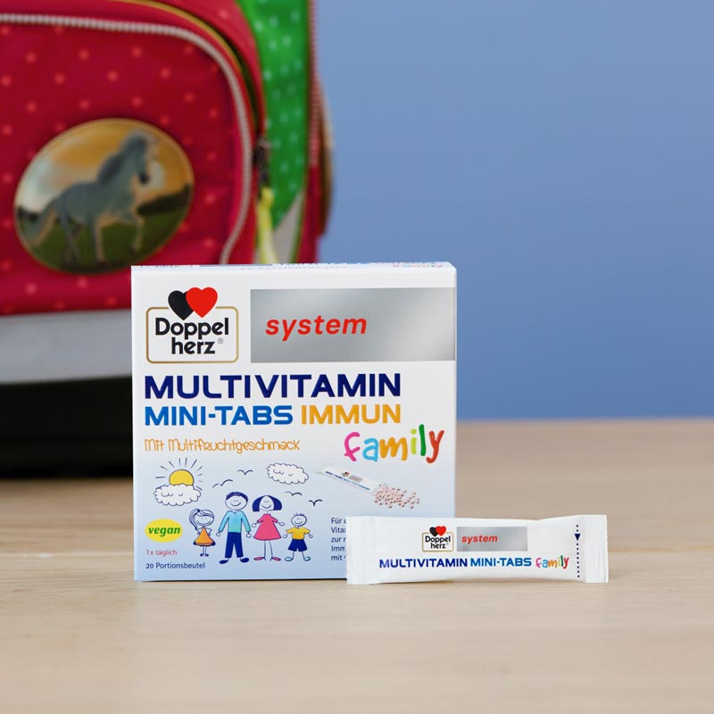 Doppelherz system MULTIVITAMIN MINI-TABS family 20 St Pellets