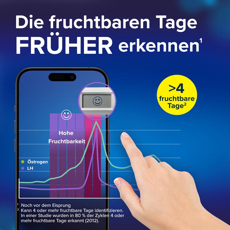 Clearblue Ovulation und Schwangerschaftstest 12 St Kombipackung