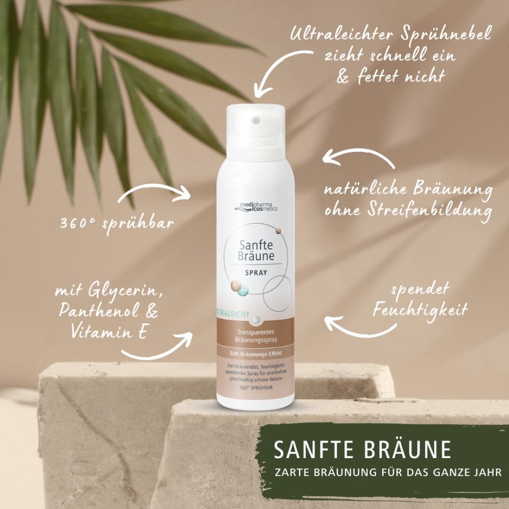 Sanfte Bräune Aerosol SPRAY ULTRALEICHT 150 ml Spray