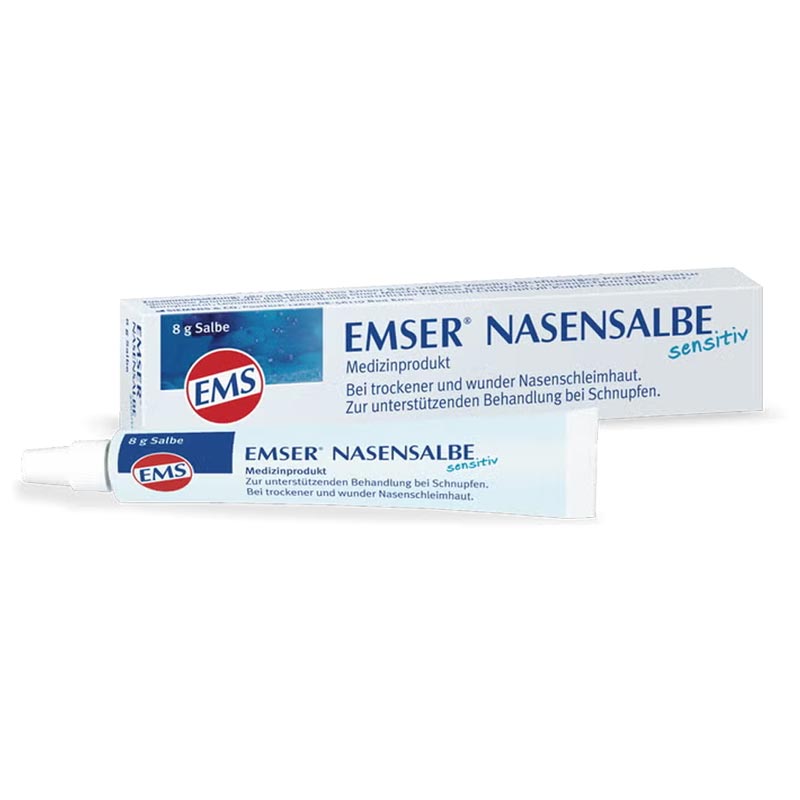 EMSER NASENSALBE sensitiv 8 g Nasensalbe