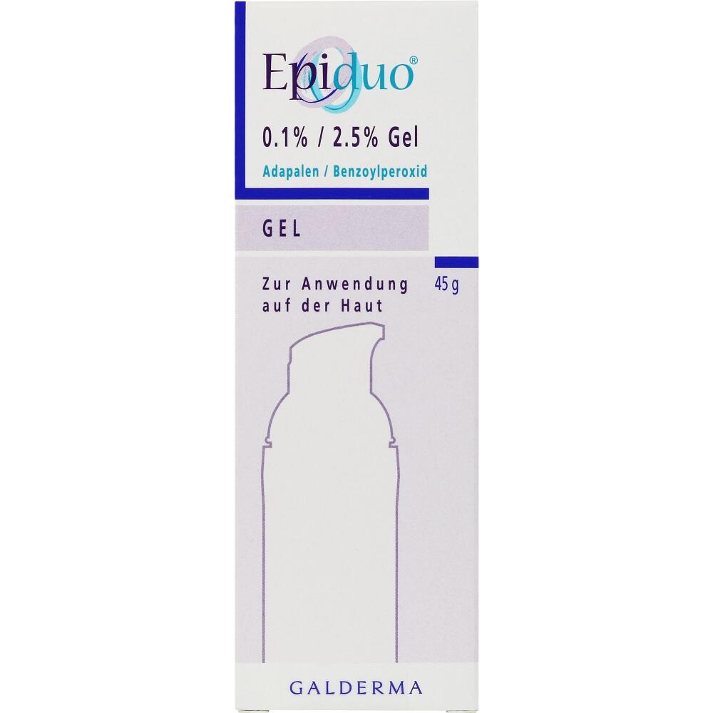 EPIDUO 0,1%/2,5% Gel Pumpsysstem 45 g Gel