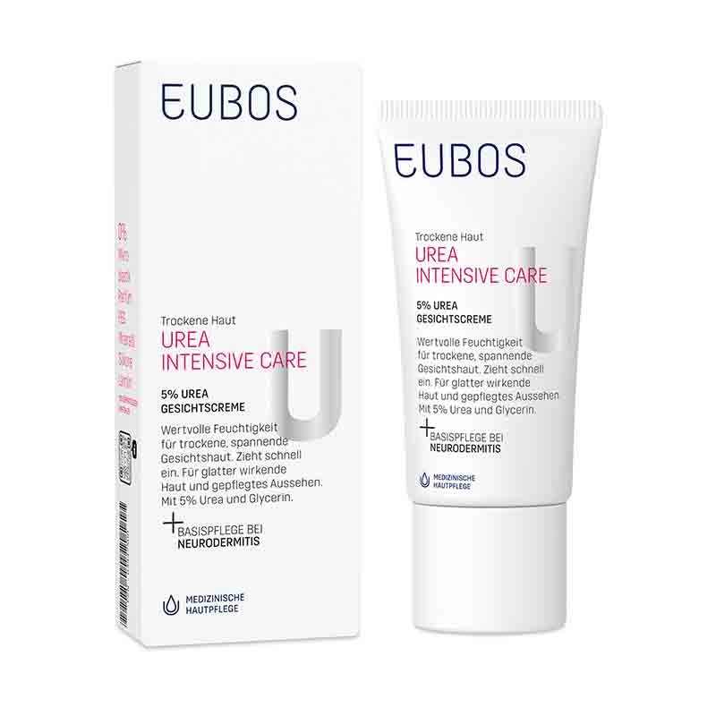 EUBOS TROCKENE Haut Urea 5% Gesichtscreme 50 ml Creme