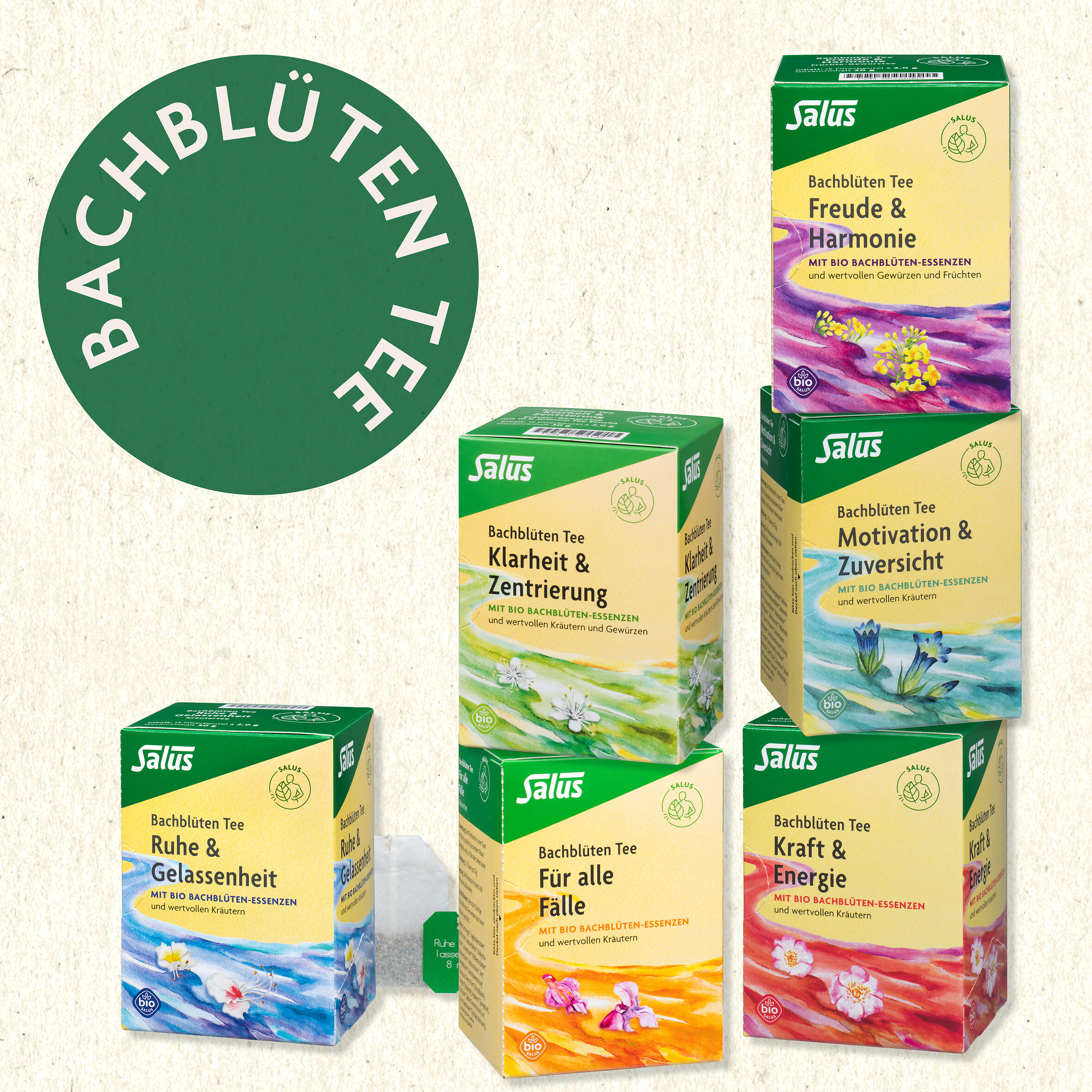 Salus Bachblüten Tee Für alle Fälle Bio 15 St Filterbeutel