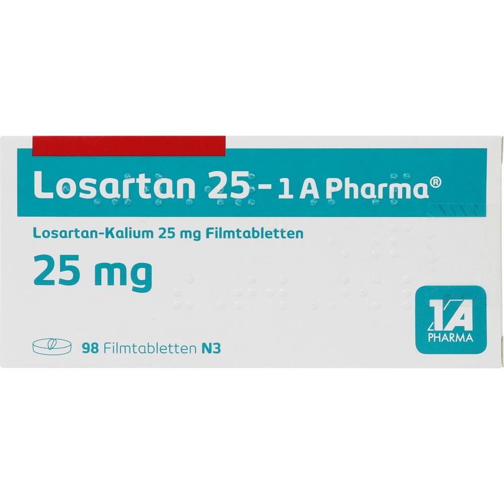 Losartan 25-1 A Pharma 98 St Filmtabletten