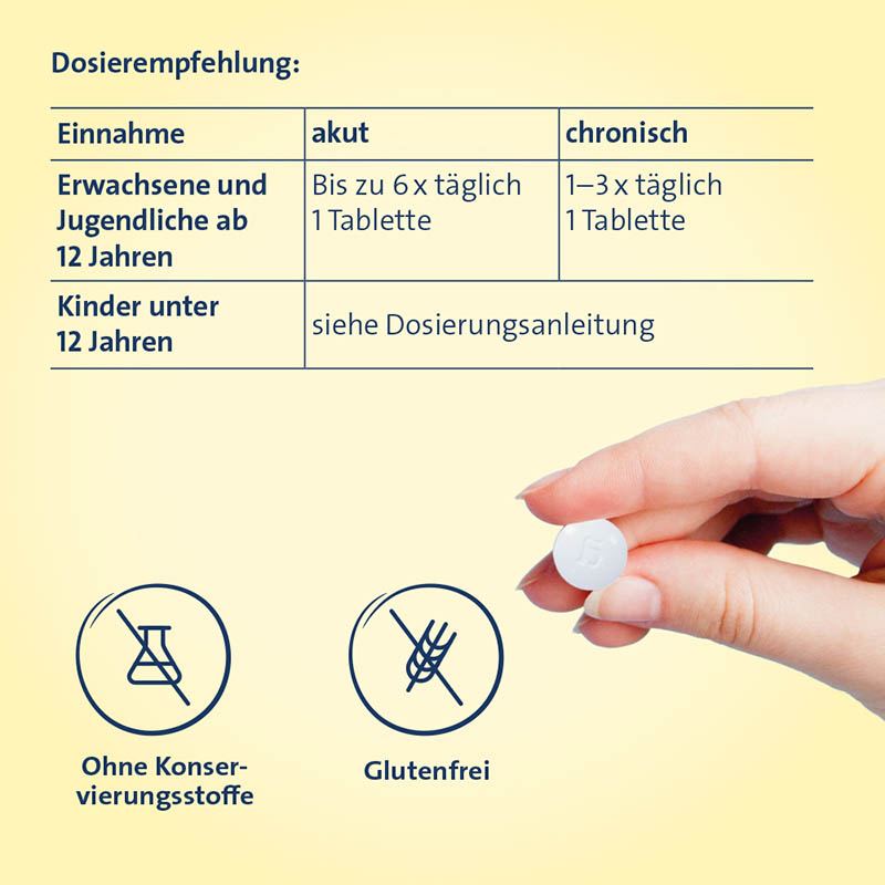 SINUSITIS HEVERT- Bei Schnupfen und Entzündungen der Nasennebenhöhlen 40 St Tabletten