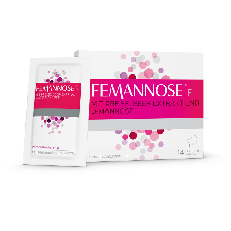 FEMANNOSE F MIT PREISELBEER-EXTRAKT UND D-MANNOSE 14 St Granulat
