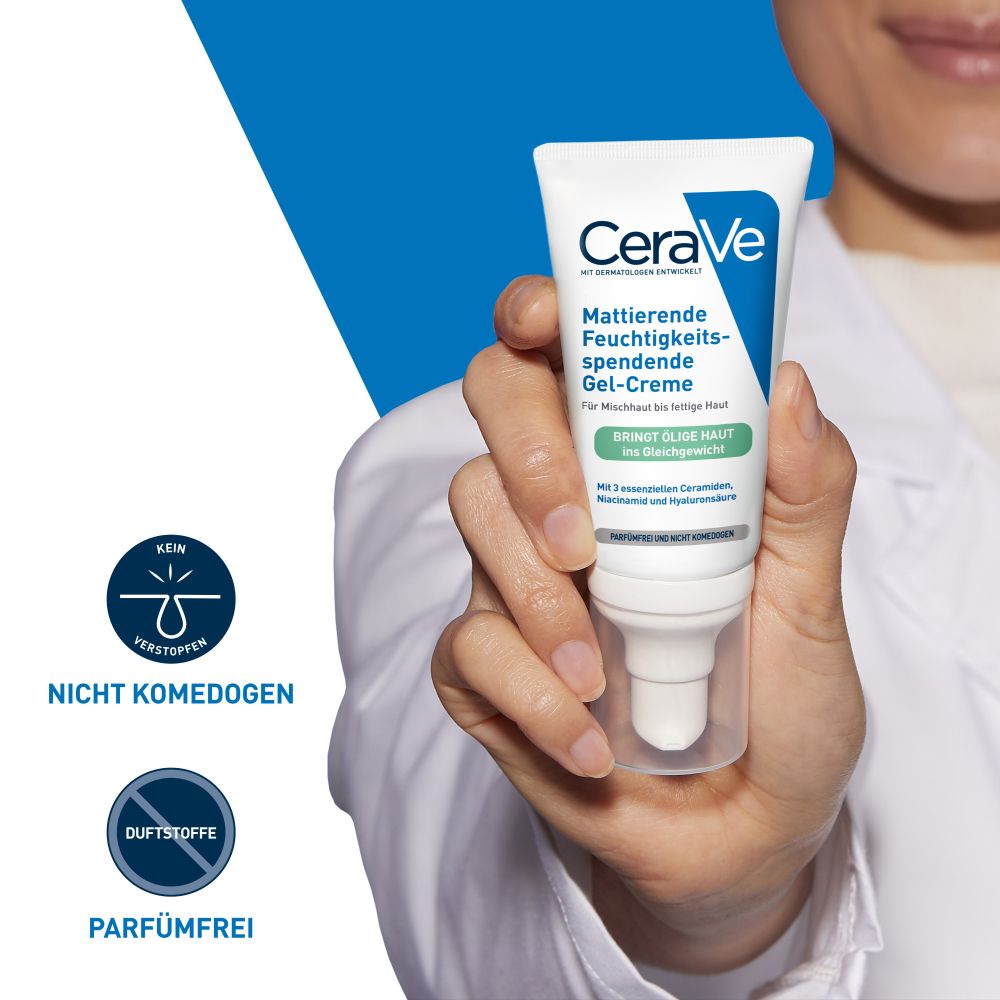CeraVe Mattierende Feuchtigkeitsspendende Gel-Creme 52 ml Creme