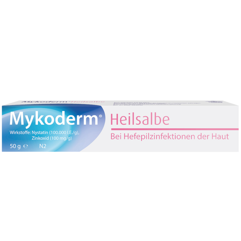 Mykoderm Heilsalbe Nystatin/Zinkoxid 50 g Salbe