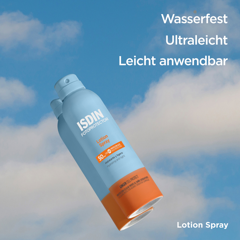 ISDIN Fotoprotector Sonnenschutz Lotionspray LSF 50 250 ml Spray