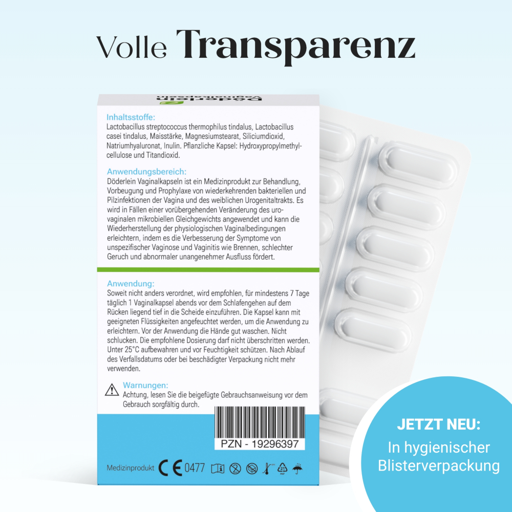 Döderlein Vaginalkapseln 7 St Vaginalkapseln