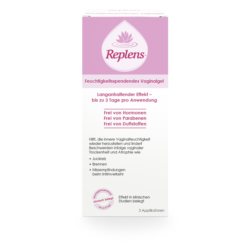 REPLENS Vaginalgel vorgefüllte Applikatoren 3 St Vaginalgel