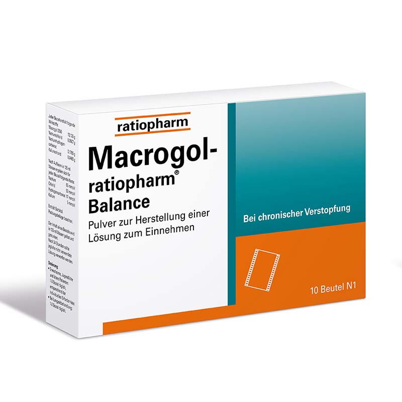 Macrogol-ratiopharm Balance 10 St Pulver zur Herstellung einer Lösung zum Einnehmen