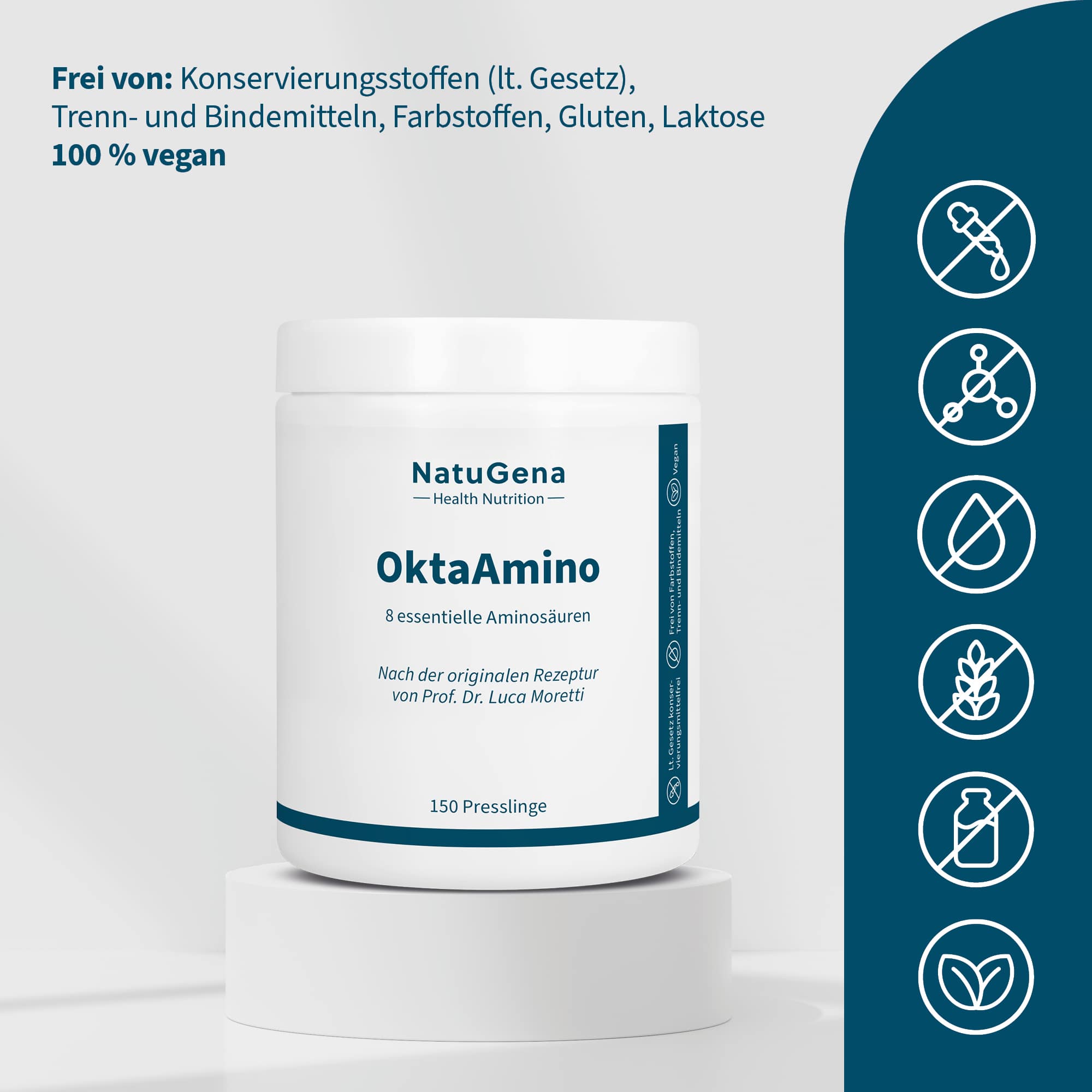 NatuGena OktaAmino 150 St Presslinge
