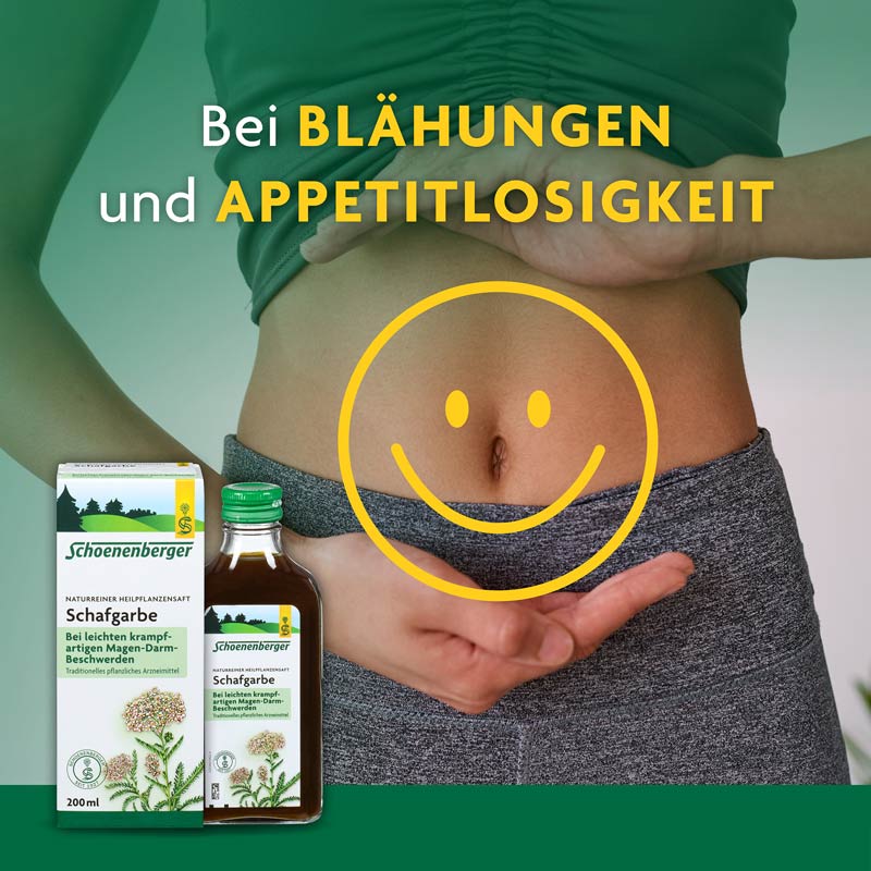 Schoenenberger Schafgarbe NATURREINER HEILPFLANZENSAFT 3X200 ml Saft