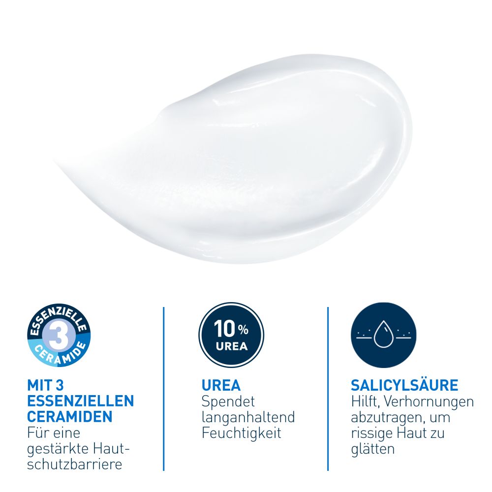 CeraVe SA Urea Glättende Feuchtigkeitscreme 177 ml Creme