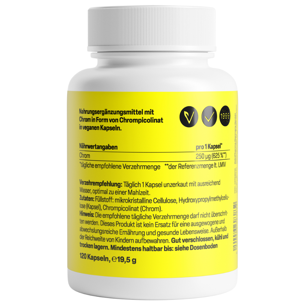 Zein PHARMA Chrom 250µg 120 St Kapseln