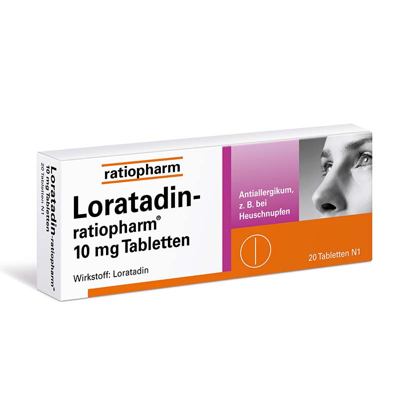 Loratadin-ratiopharm 10 mg  20 St Tabletten
