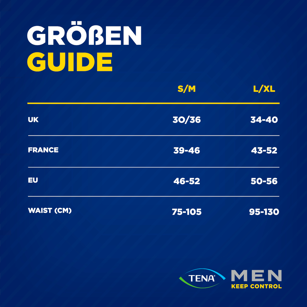 TENA MEN ACTIVE FIT PANTS NORMAL S/M 4X12 St