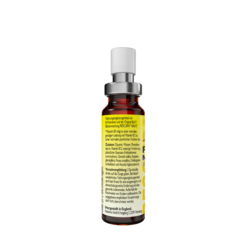 Bach RESCURA NIGHT SPRAY ALKOHOLFREI 20 ml Spray
