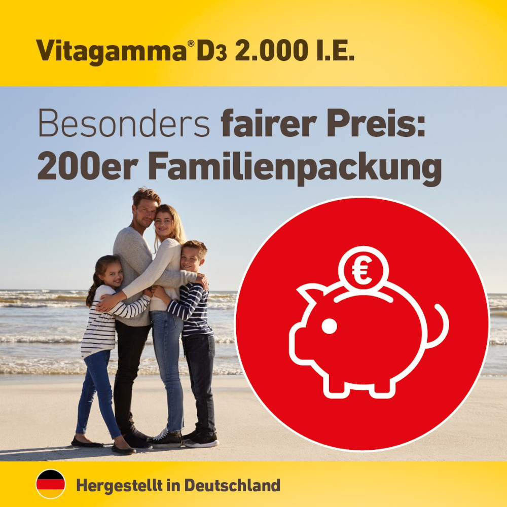 Vitagamma D3 2.000 I.E.  50 St Tabletten
