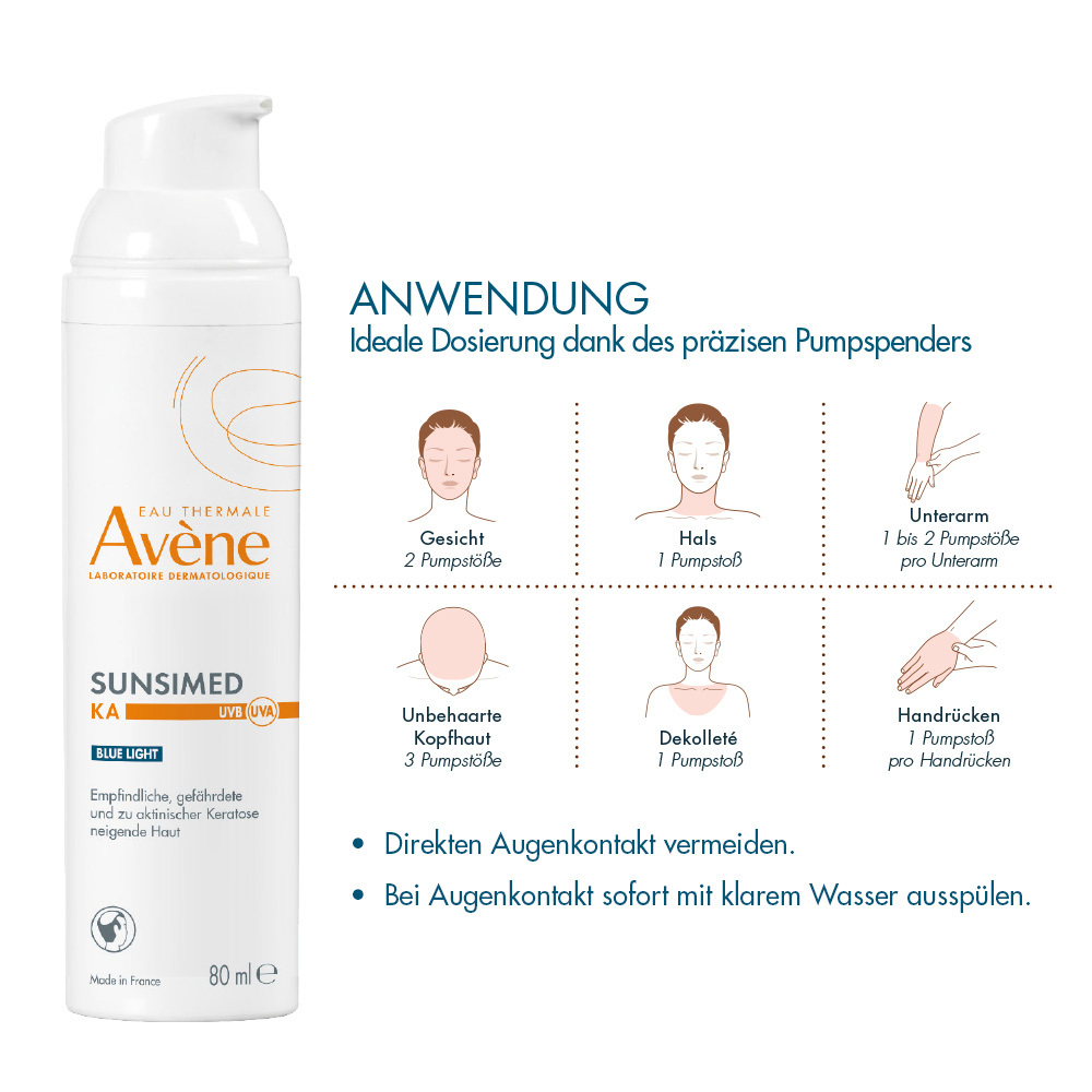 Avène SUNSIMED KA BLUE LIGHT SPF 50+  80 ml Emulsion