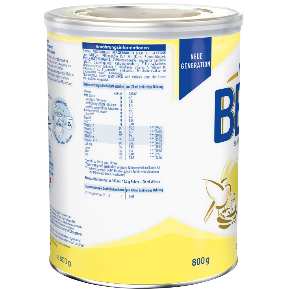 Nestle BEBA JUNIOR 2 800 g Pulver