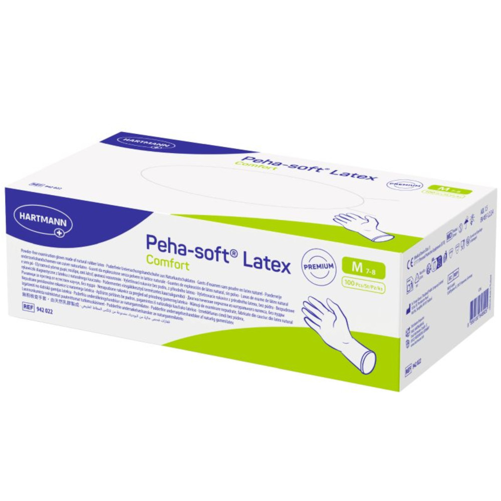 Peha-soft Latex Comfort XL 100 St Handschuhe