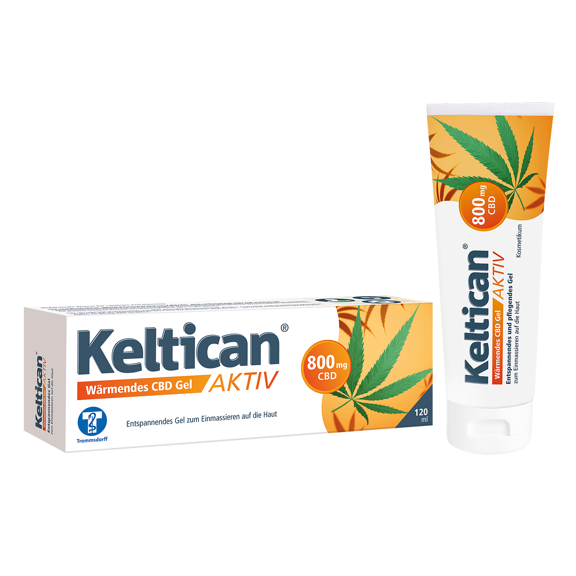 Keltican aktiv Wärmendes CBD Gel 120 ml Gel