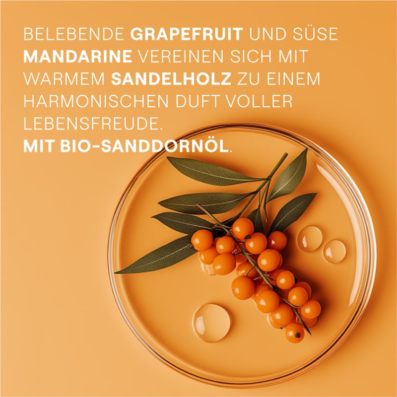 WELEDA Vitality SHOWER CREAM Sanddorn 400 ml Duschgel