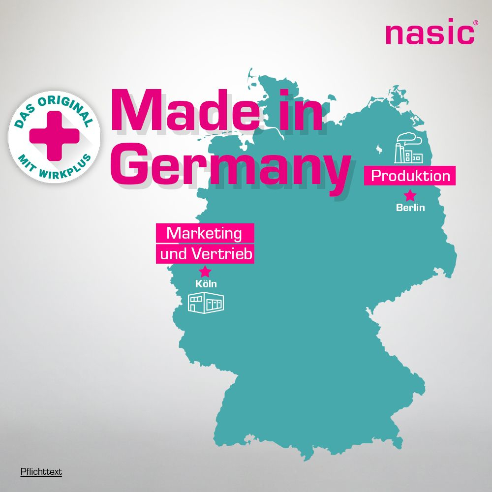 nasic Nasenspray Erwachsene und Schulkinder 10 ml Nasenspray