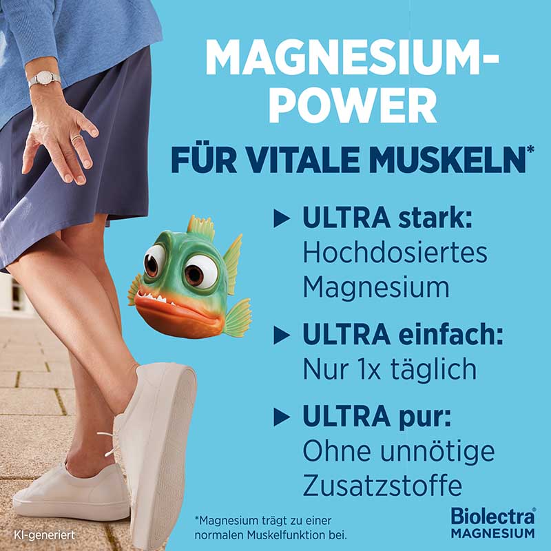 Biolectra MAGNESIUM 400mg ULTRA  20 St Kapseln