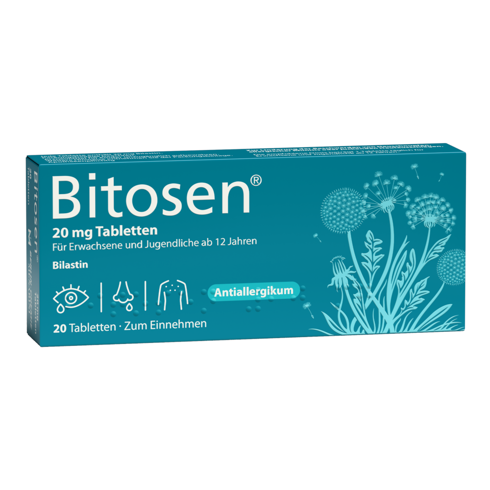 Bitosen 20 mg Antiallergikum 20 St Tabletten