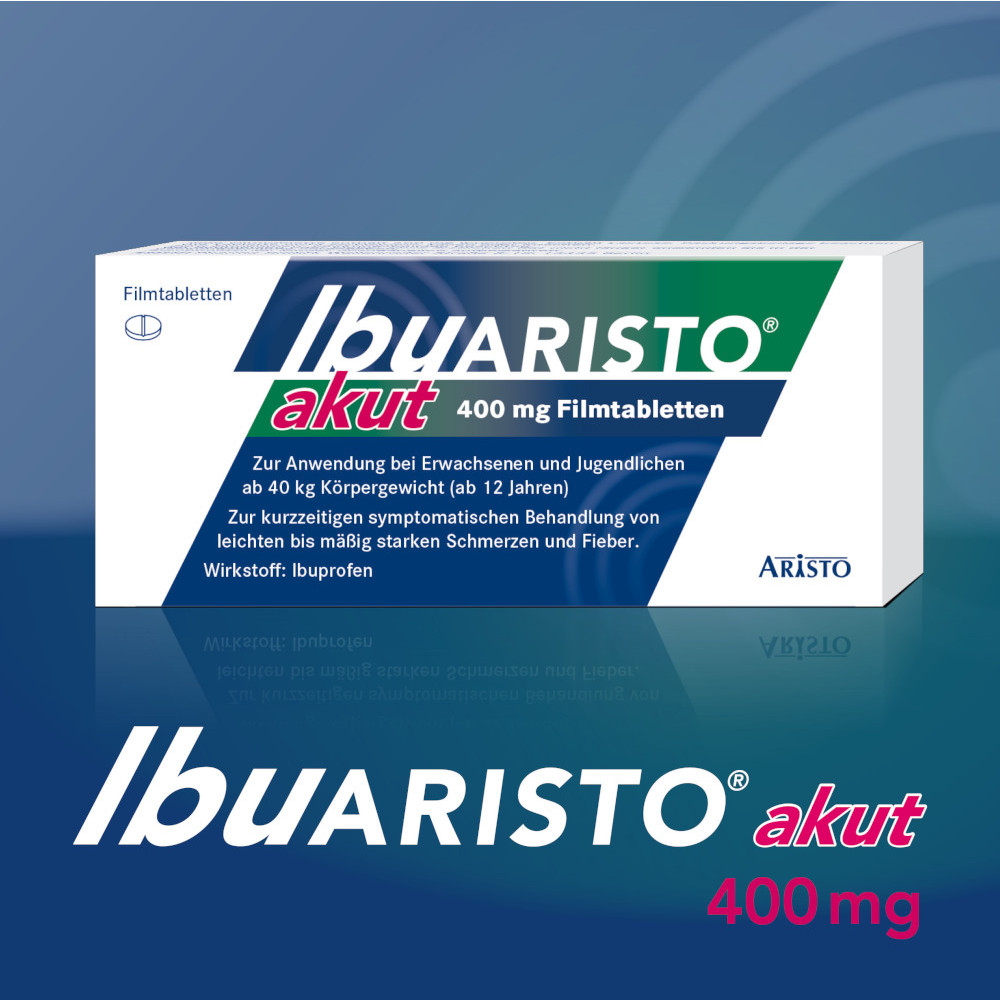 Ibu ARISTO akut 400 mg  50 St Filmtabletten