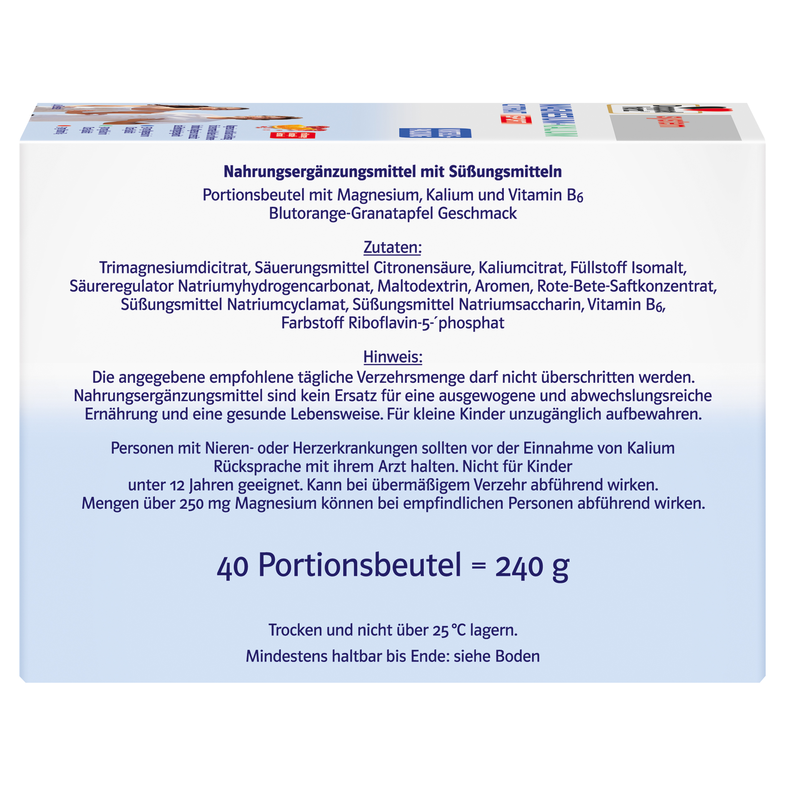 Doppelherz system MAGNESIUM + KALIUM CITRAT 40 St Granulat