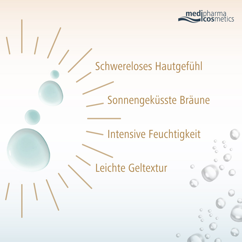 Hyaluron Sanfte Bräune AQUA GELCREME 150 ml Creme