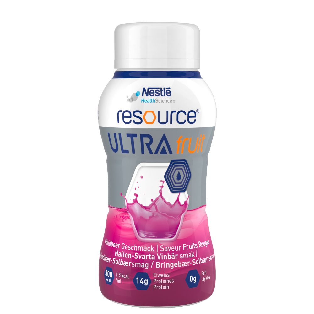 resource ULTRA fruit Waldbeere 6X4X200 ml Flüssigkeit