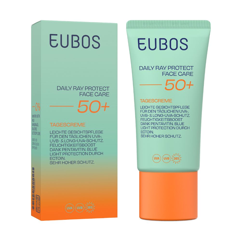EUBOS DAILY RAY PROTECT FACE CARE 50+ TAGESCREME 50 ml Tagescreme