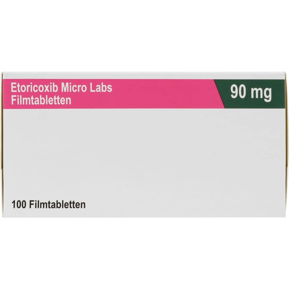 Etoricoxib Micro Labs 90mg 100 St Filmtabletten