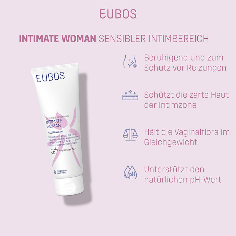 EUBOS INTIMATE WOMEN PFLEGEBALSAM 125 ml Balsam