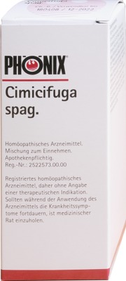 PHÖNIX CIMICIFUGA spag.Tropfen 50 ml Mischung