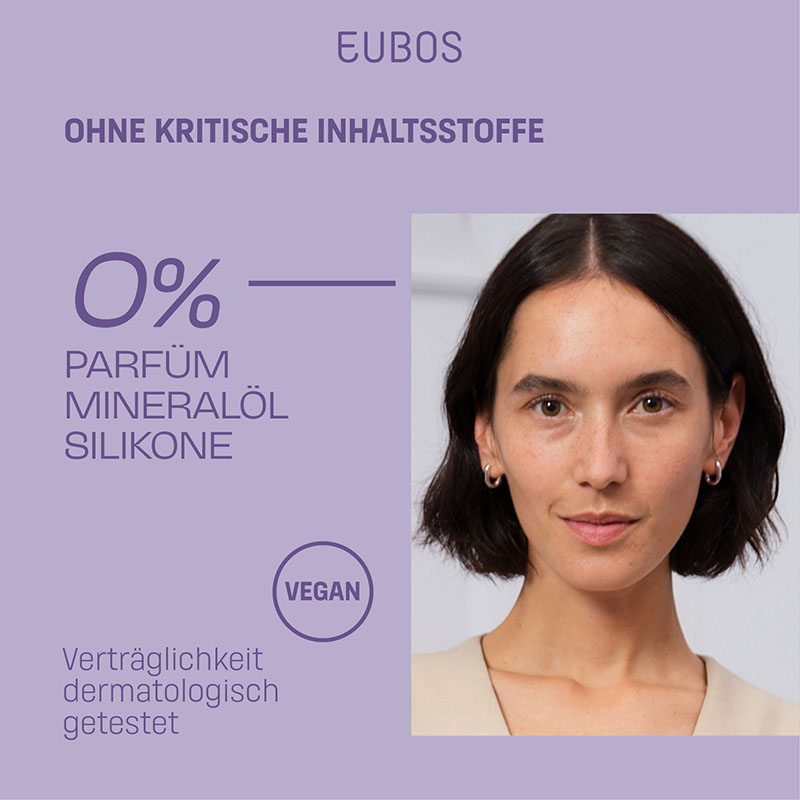 EUBOS KÜHL & KLAR Anti-Rötung Reinigungsmilch 150 ml Milch