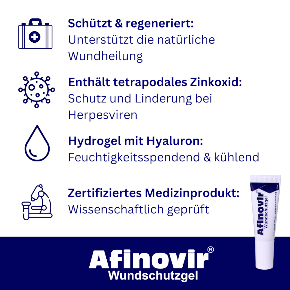 Afinovir Wundschutzgel 10 ml Gel