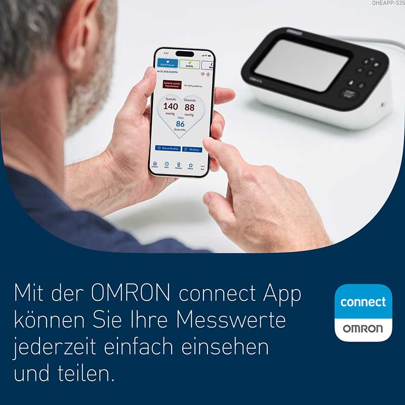 Omron M7 Intelli IT AFib Oberarm-Blutdruckmessgerät 1 St