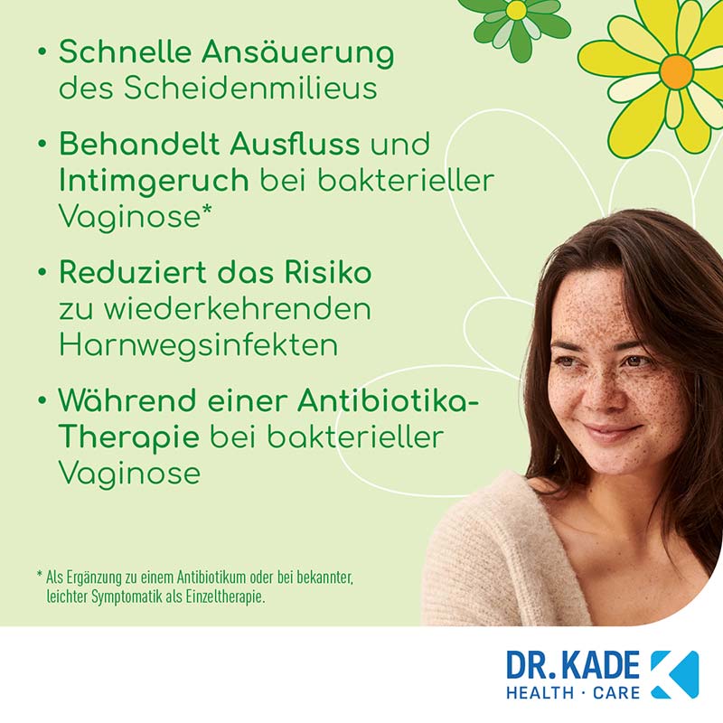 KadeFlora Milchsäureovula 7 St Vaginalsuppositorien