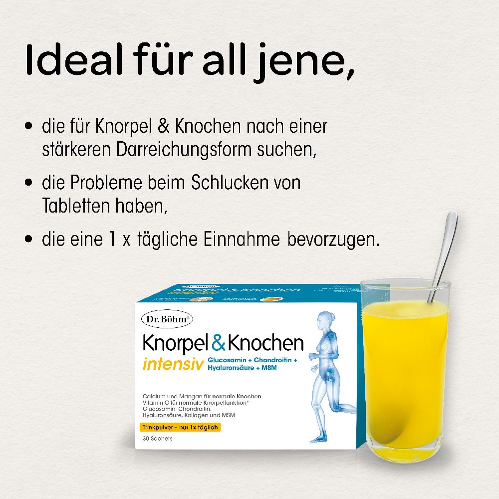 Dr. Böhm Knorpel&Knochen intensiv 30X5.7 g Pulver