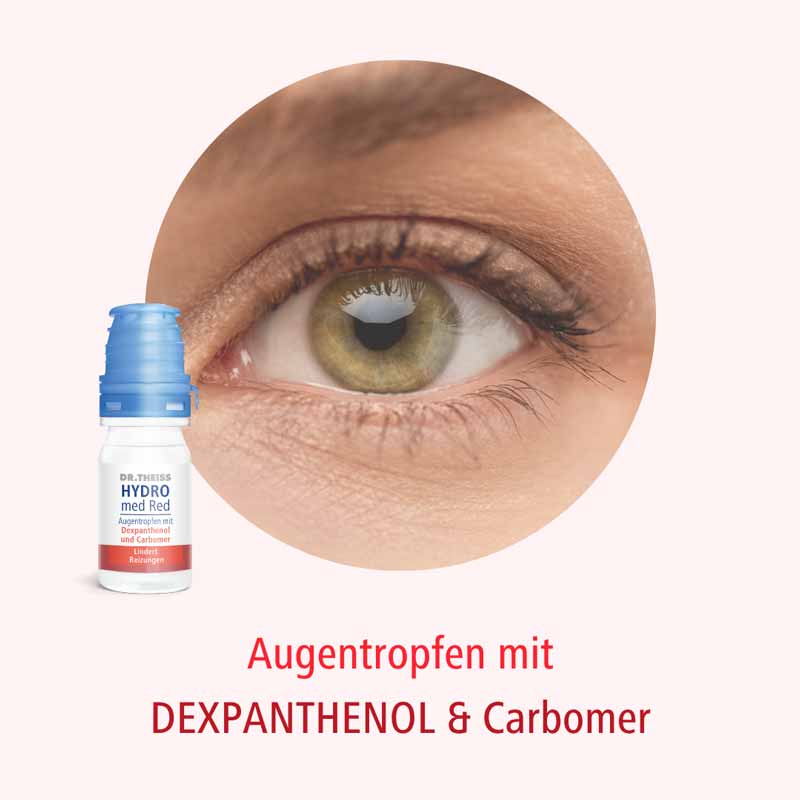 DR.THEISS HYDRO med Red 10 ml Augentropfen