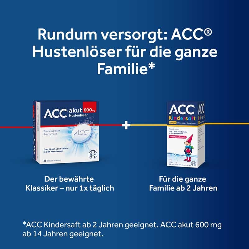 ACC akut 600mg Hustenlöser 20 St Brausetabletten
