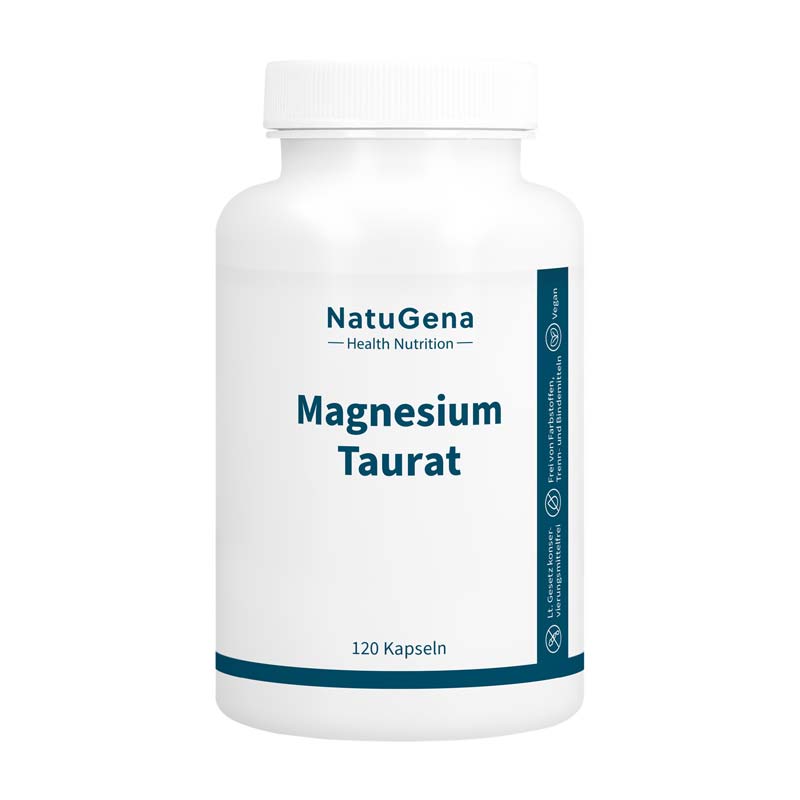 NatuGena Magnesium-Taurat 120 St Kapseln