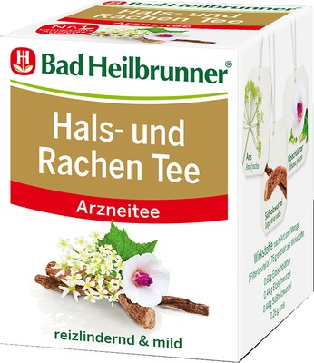 BAD HEILBRUNNER Tee Hals- und Rachen Filterbeutel 8X1.75 g Filterbeutel