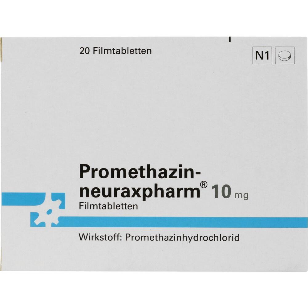Promethazin-neuraxpharm 10mg 20 St Filmtabletten